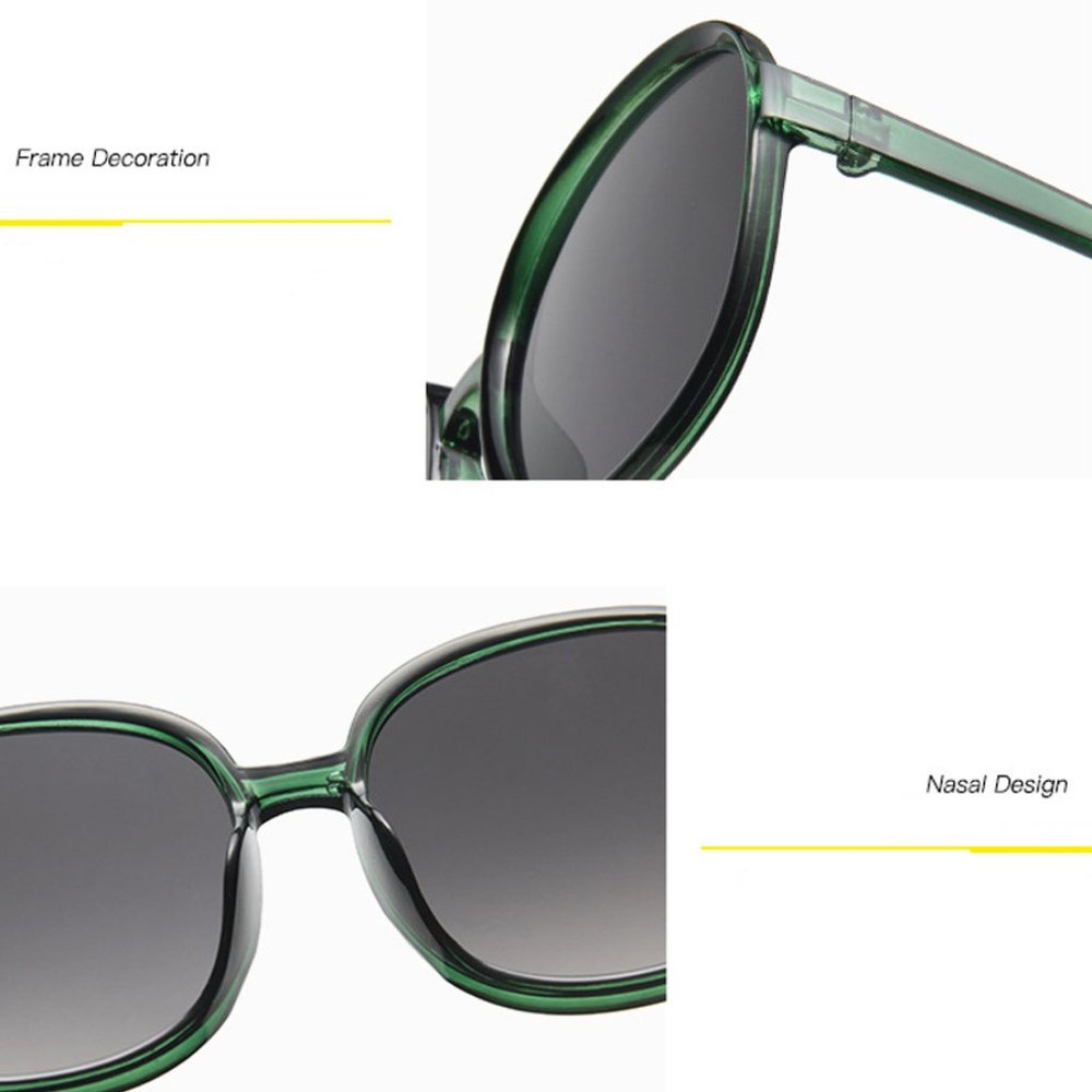 NEW Large Round Frame Plastic Classic Sunglasses - Picture 5 of 7
